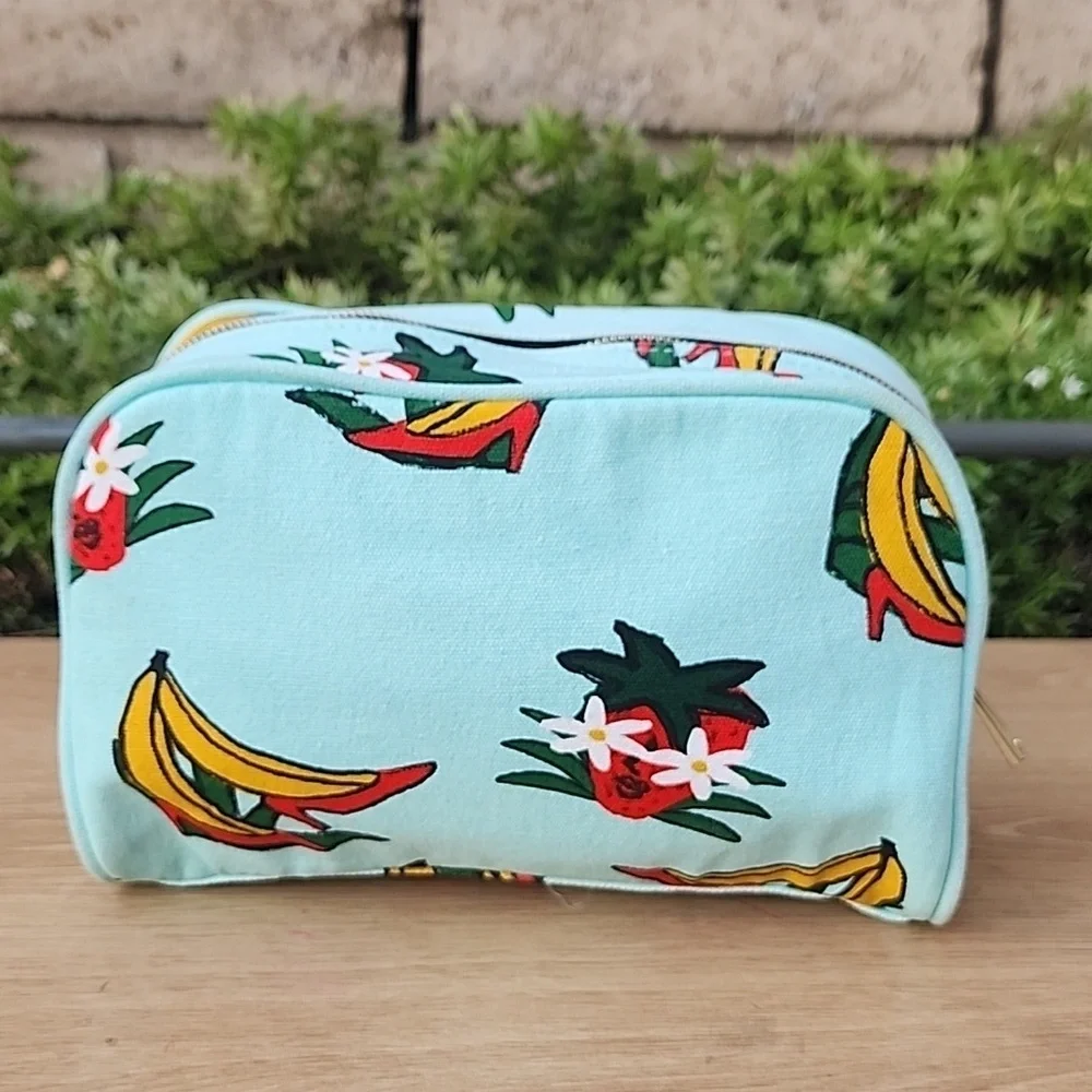 Marc Jacobs Fragrance Canvas Pouch bag Cosmetic Case